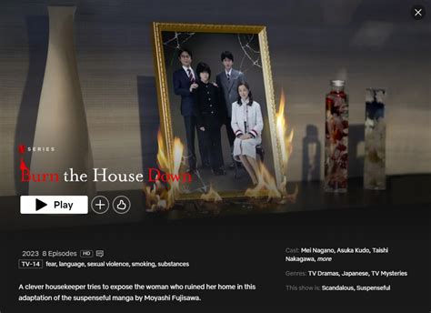 Wtk On Twitter Burn The House Down Is Streaming On Netflix Https