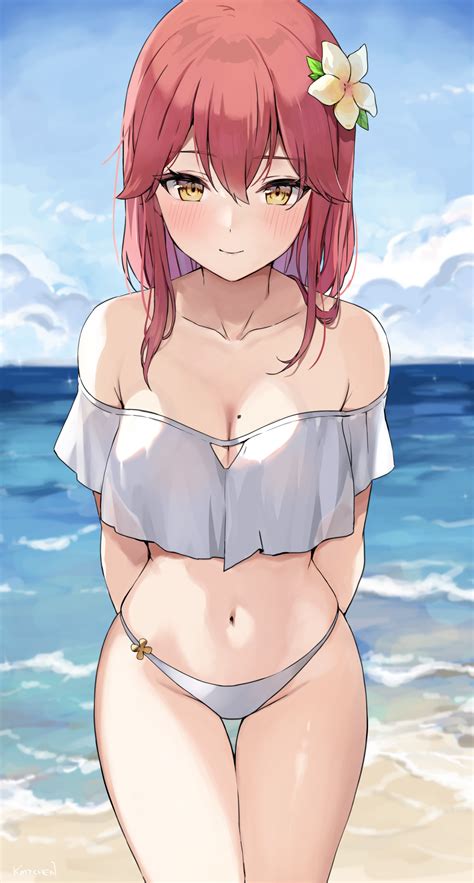 white bikini original Biquíni roupa íntima Hentai Truyen