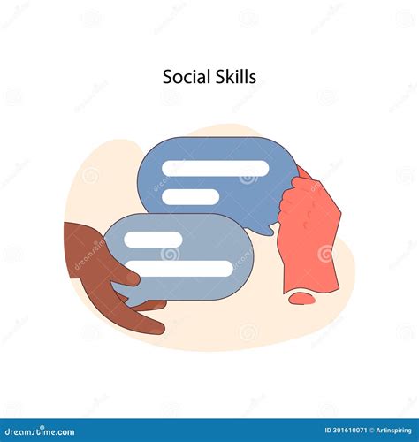 Social Skills Coach Isolated Cartoon Vector Illustrations