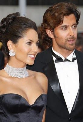 Barbara mori and Hrithik Roshan cannes photo