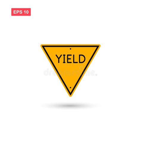 Yield Sign Stock Illustrations 4720 Yield Sign Stock Illustrations Vectors And Clipart