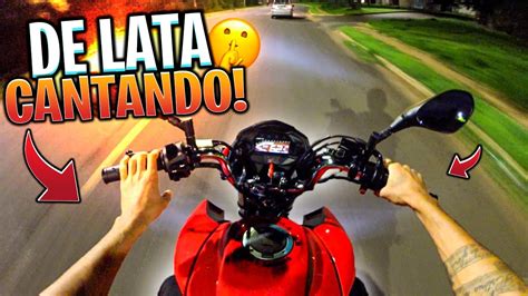 NOTURNO DE CG 160 ESCAPE DE LATA YouTube