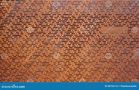 Oponerse A Horario Empe Ar Corten Perforated Metal Texture Roux Arte Salto