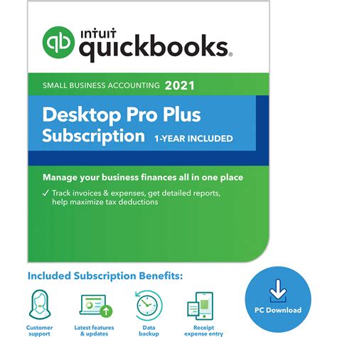 Intuit Intuit Quickbooks Desktop Pro Plus 2021 W