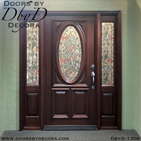 Custom Estate Oval Custom Door Wood Entry Doors By Decora