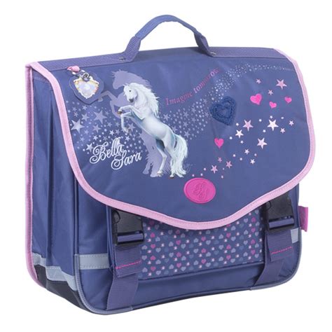 Cartable Bella Sara Cm Haut De Gamme Cheval Blanc