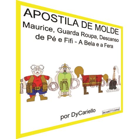 Apostila Digital A Bela E A Fera Elo Produtos Especiais