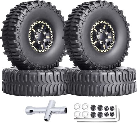 Amazon Hobbypark Brass Beadlock Wheels And Tires For Trx M