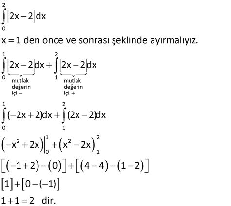 Belirli İntegral Konu Anlatımı