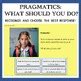 Pragmatics What Should You Do By Lauren Christine Slp Tpt