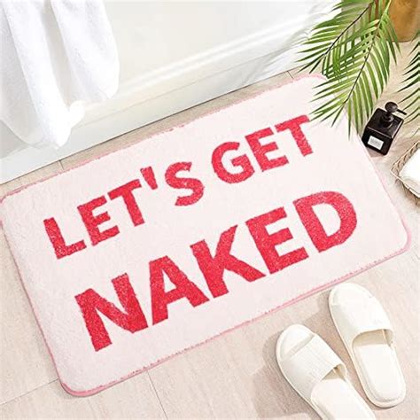 Amazon New Get Naked Bath Mat Let S Get Naked Bathroom Mat Cute