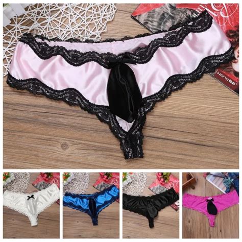 Sexy Herren Spitze Bikini Slips Sissy Etui Unterw Sche Hipster