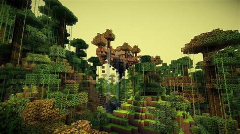 Minecraft Biomes Wallpaper