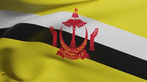 Premium Photo Brunei Flag Waving Texture