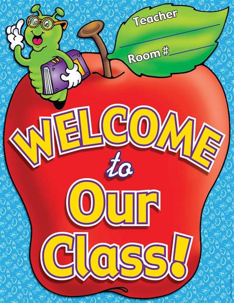 Creative Teacher Inc Class Poster Classroom Welcome Classroom