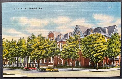 Vintage Postcard 1930-1945 Y.M.C.A. Berwick Pennsylvania | United ...