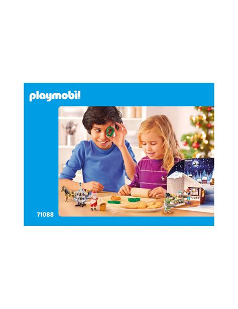 Playmobil Calendrier de l Avent pâtisserie de Noël 71088