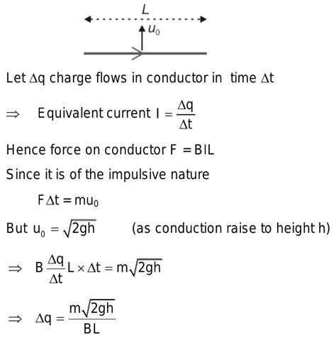 A Conductor Of Length L And Mass M Is Placed Along East West Line O A