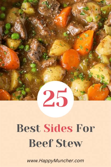 What To Serve With Beef Stew Best Side Dishes Happy Muncher