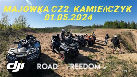 Majówka na quadach cz 2 Nasze tereny Test Cf Moto 1000 i Can Am