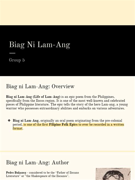 Biag Ni Lam Ang Pdf