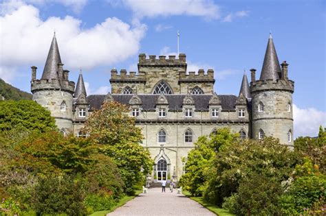 The Inveraray Castle An Iconic Scottish Visitor Attraction Editorial