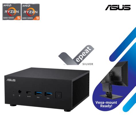 Asus Expertcenter Pn Ultra Compact Barebone Mini Pc Amd Ryzen H