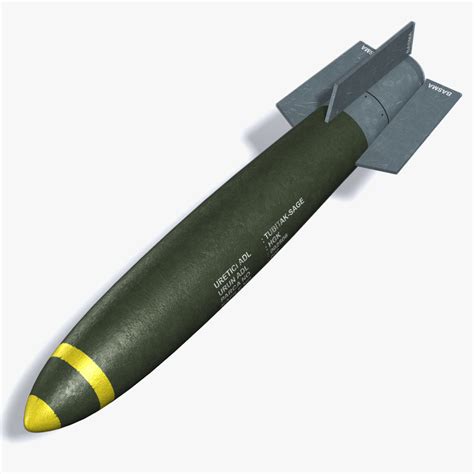 3d model mk-82 bomb