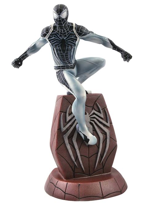 PS4 Spider Man Negative Suit SDCC 2020 Marvel Gallery PVC Statue