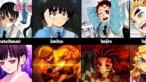 Reincarnations Of Demons Slayer Characters Kimetsu No Yaiba Youtube