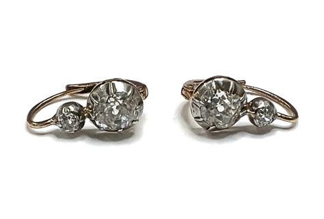 Antique Diamond Drop Earrings | Cynthia Findlay Fine Jewellery & Antiques