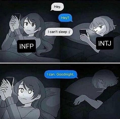 Infp X Intj Intj Mbti Relationships Infp Personality