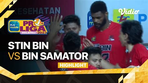 Highlights Third Place Putra Jakarta Stin Bin Vs Surabaya Bin