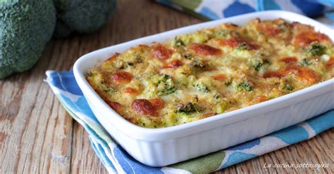 Sformato Di Patate E Broccoli Tortino Di Broccoli E Patate Al Forno