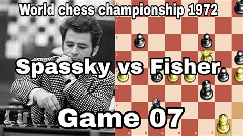 Game It S Not Easy To Beat Bobby Fisher Spassky Vs Fisher World