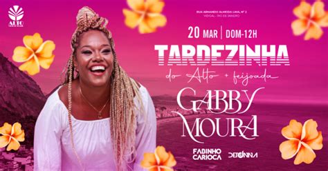 Tardezinha Do Alto 20Mar Gabby Moura The Voice Em Rio De Janeiro