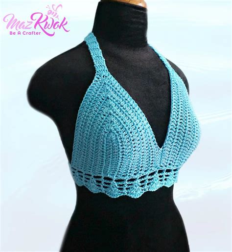 Crochet Halter Top Pattern