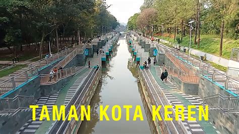 Taman Kota Bsd Jaletreng River Park Tangerang Selatan Taman