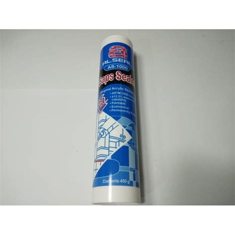 jual alseal lem super seal gap filler  acrylic sealant shopee
