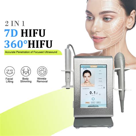 Sunwin Portable In D Hifu Face Lifting Vline Hifu Wrinkle Removal