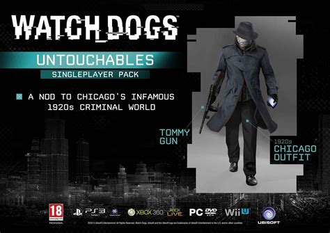 The Untouchables Pre Order Pack Watch Dogs Wiki Fandom