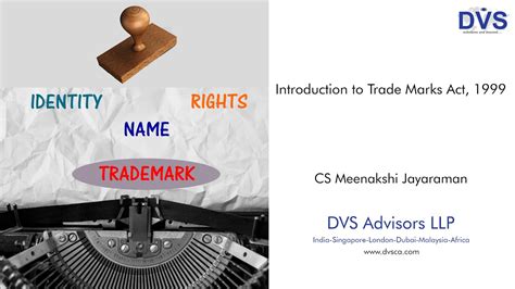 Introduction To Trade Marks Act Youtube