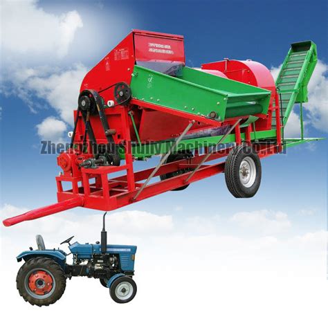 Tractor Driven Pto Peanut Picker Groundnut Picking Machine In Ghana