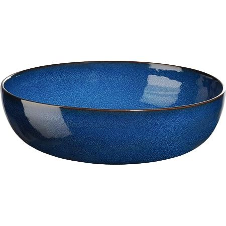 Blumen Pinellia Vintage Farbverlauf Blau Keramikschale Kreative Home