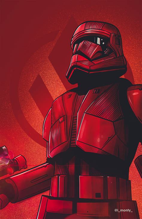 Geek 4 Star Wars: Here's my Sith Trooper illustration! Hope you enjoy!