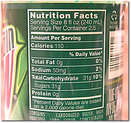 mountain-dew-nutrition-blog - Carter Good