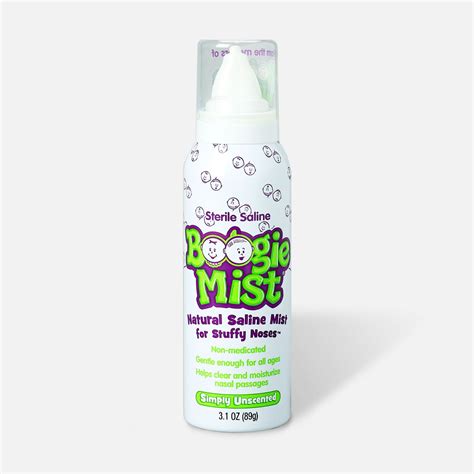 Fsa Eligible Boogie Mist Unscented Saline Spray 3 1 Oz Fsa Store