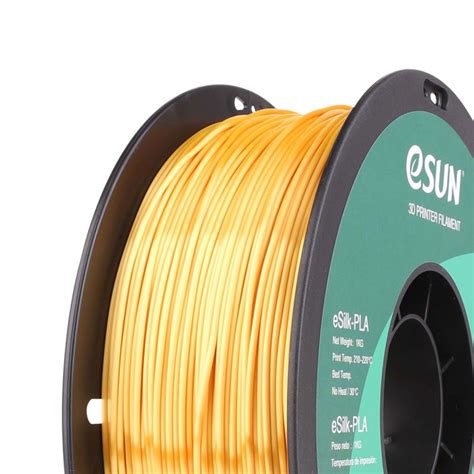 Buy Esun Mm Esilk D Printing Pla Filament Gold Online At Robu In