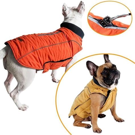 Veste Pour Chien D Hiver Manteau Avec Tailles Pour Petits Moyens Et