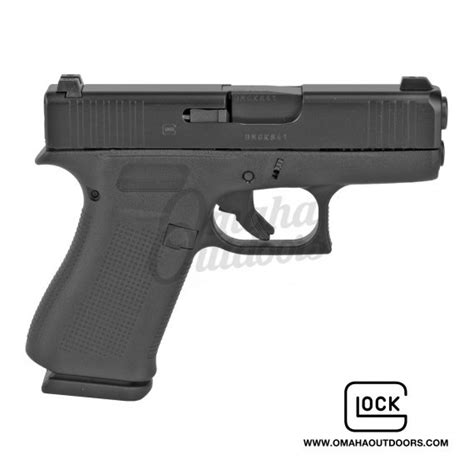 Glock 43x Pistol 10 Rd 9mm Night Sights Omaha Outdoors